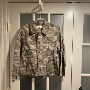 Camouflage Jacket By AMO, XS